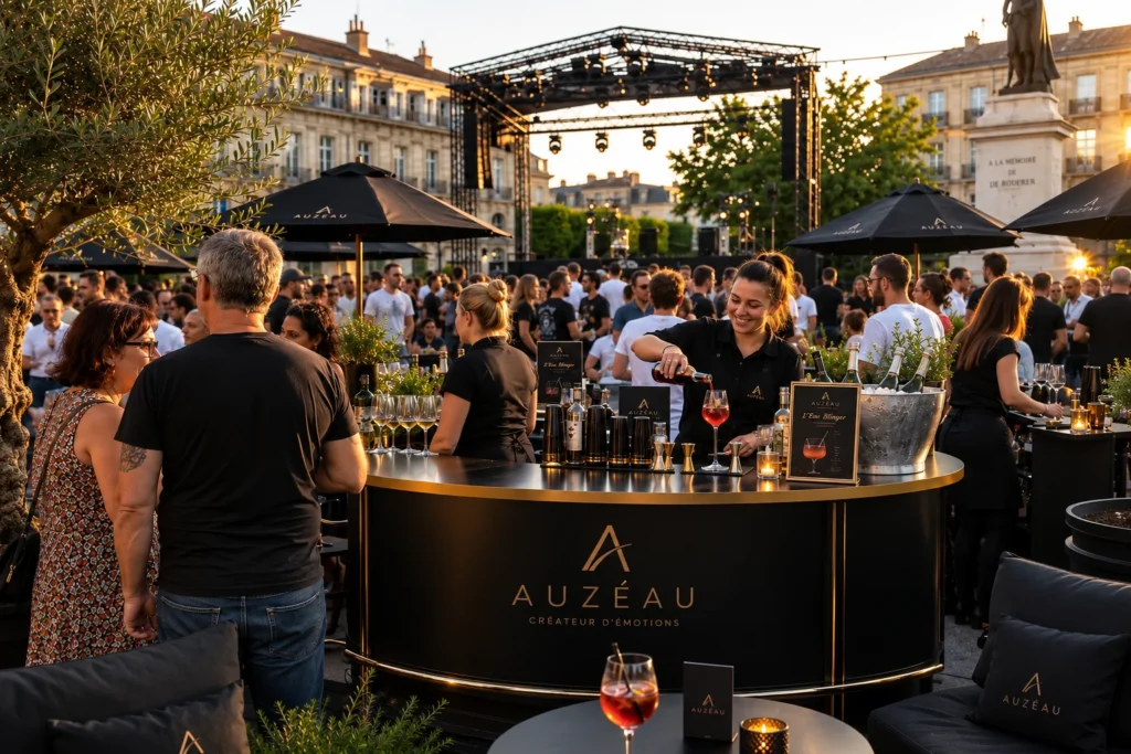 Événement public organisé en plein air